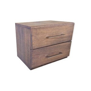 Dřevěný noční stolek z masivu BERGAMO - Na přání uděláme noční stolek v jakémkoliv rozměru