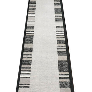 Kusový koberec GENEVE šedá 67 x 250 cm