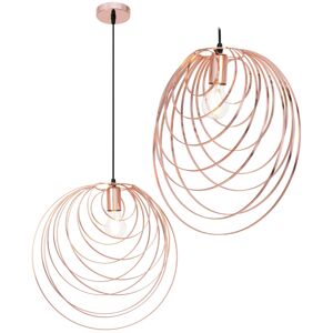 Geometrická stropní lampa ROSE GOLD APP427-1CP