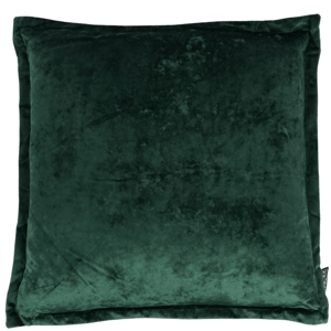 Sametový dekorační polštářek TATUM 45x45 cm, zelený