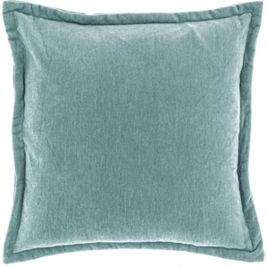 Sametový dekorační polštářek VIOLA 45x45 cm, mentolový