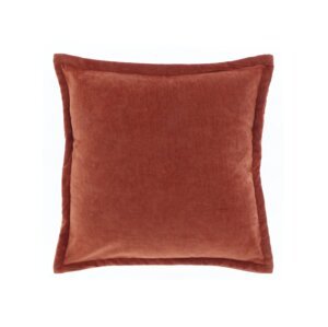 Sametový dekorační polštářek VIOLA 45x45 cm, červený