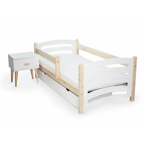 Dětská postel Mela 80 x 160 cm Rošt: Bez roštu, Matrace: Matrace COCO 10 cm