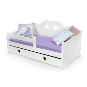 Dětská postel Tosia 80 x 160 cm Rošt: S lamelovým roštem, Matrace: Matrace EASYSOFT 8 cm