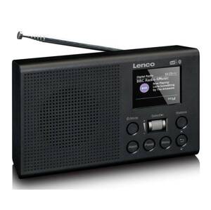Přenosné rádio Lenco PDR-031BK / DAB+/FM / Bluetooth / černá